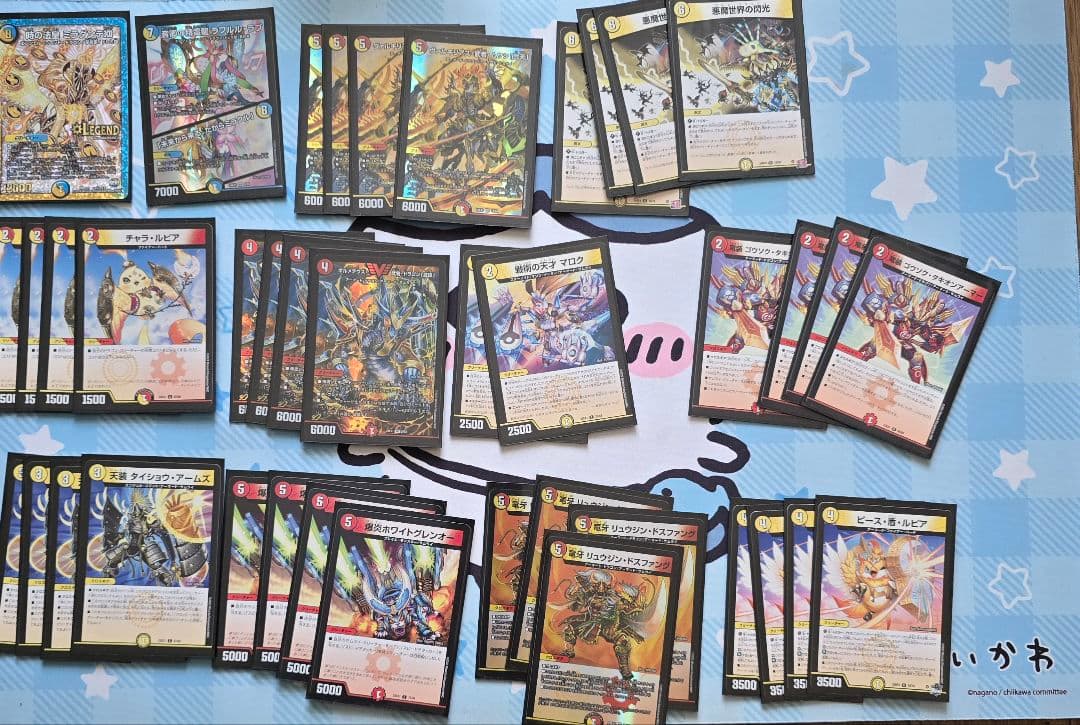 デュエマ引退品、デッキ多数