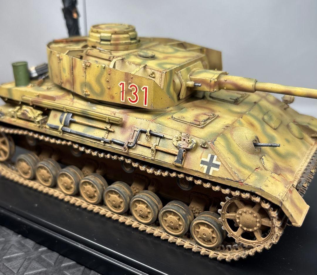 【完成品】アミュージングホビー 1/35 Ⅳ号戦車 クルップ計画型