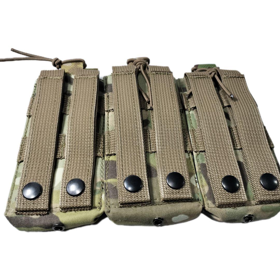 ロシア軍 実物 ANA Tactical製 AKマグポーチ マルチカム迷彩 3個