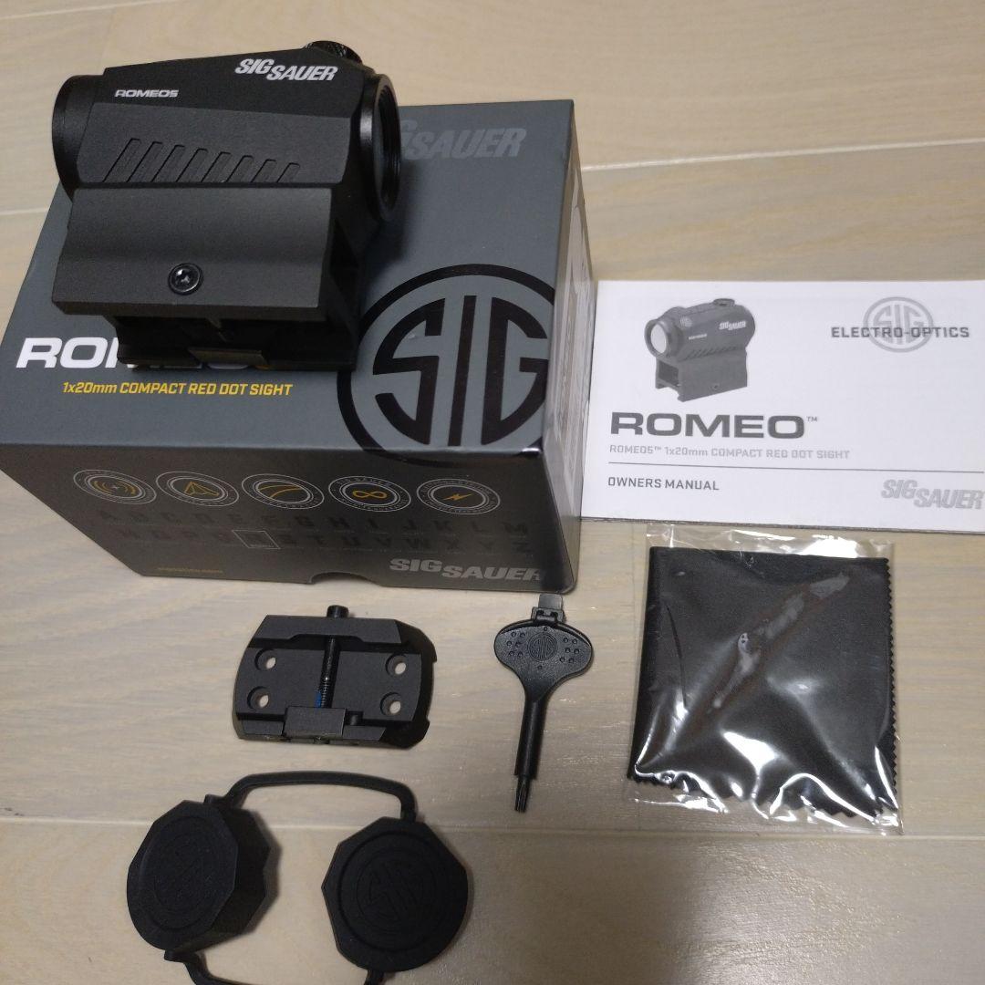 SIG SAUER ROMEO5 ドットサイト 実物