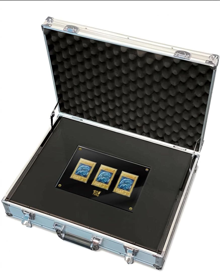 遊戯王OCG 海馬セット カード3枚 アルミケース付き 未開封