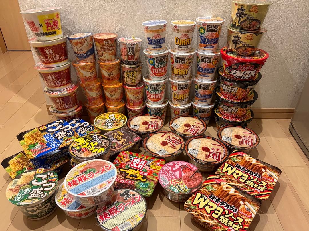 アミューズメント景品　カップ麺 55点まとめ売り