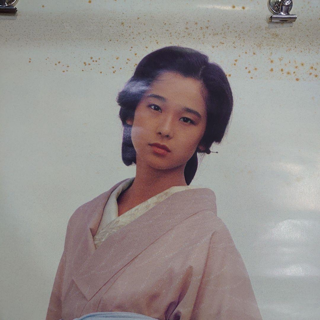 昭和レトロ　サントリー　マイルドウォッカ樹氷　田中裕子さんポスター　当時物非売品