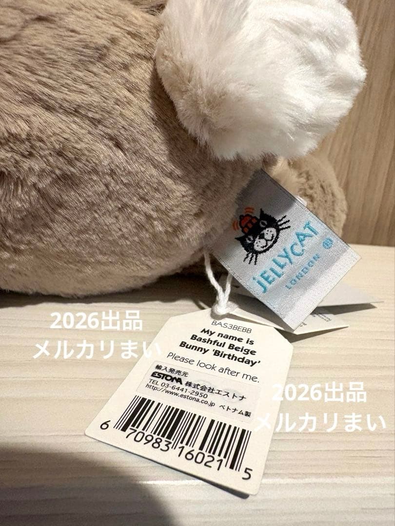  Bashful Beige Bunny Birthday 兎