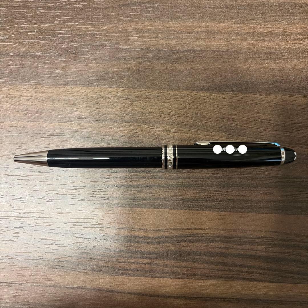 MONTBLANC 黒 ボールペン 専用ケース付き　刻印あり