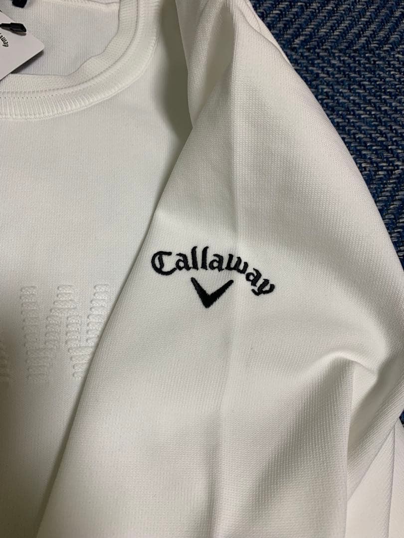 キャロウェイ　ゴルフウェア　長袖　白　 L L