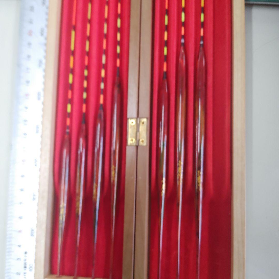 ヘラブナ竿 6本セット 17号 木製ケース付き