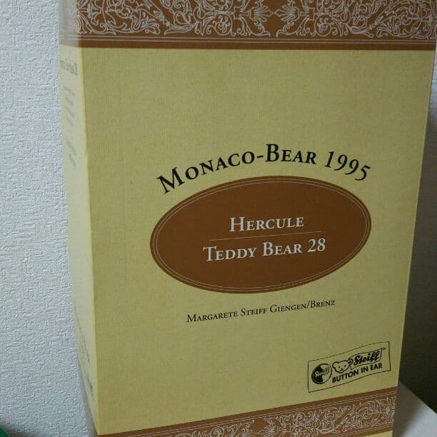 シュタイフ テディベア モナコベア