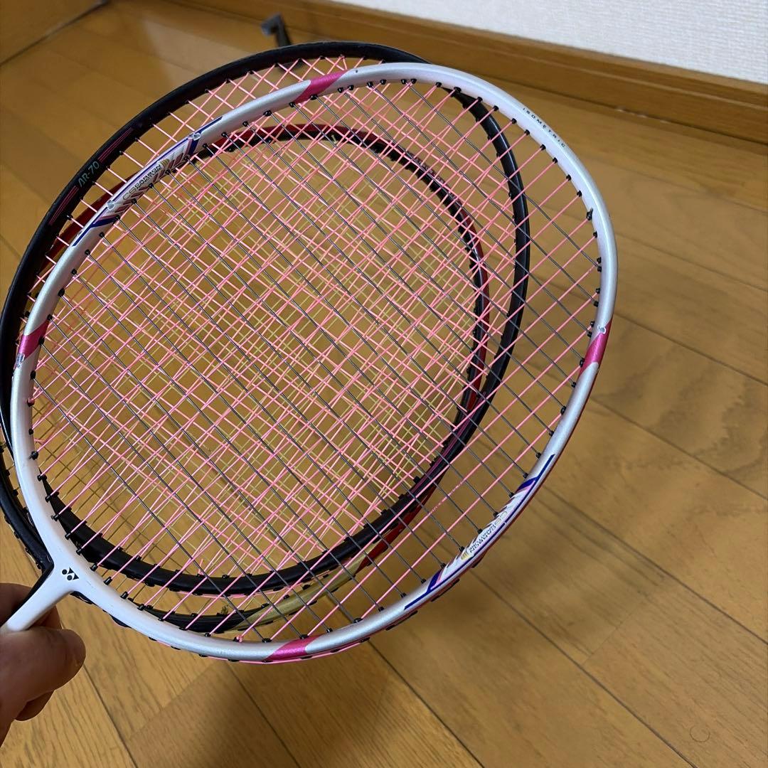 YONEX バドミントンラケット Carbonexなど　3本　セット　ヨネックス