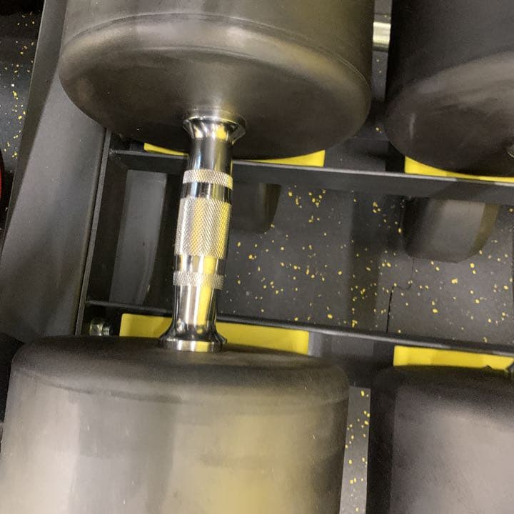 ラバーダンベル　47.5kg2個