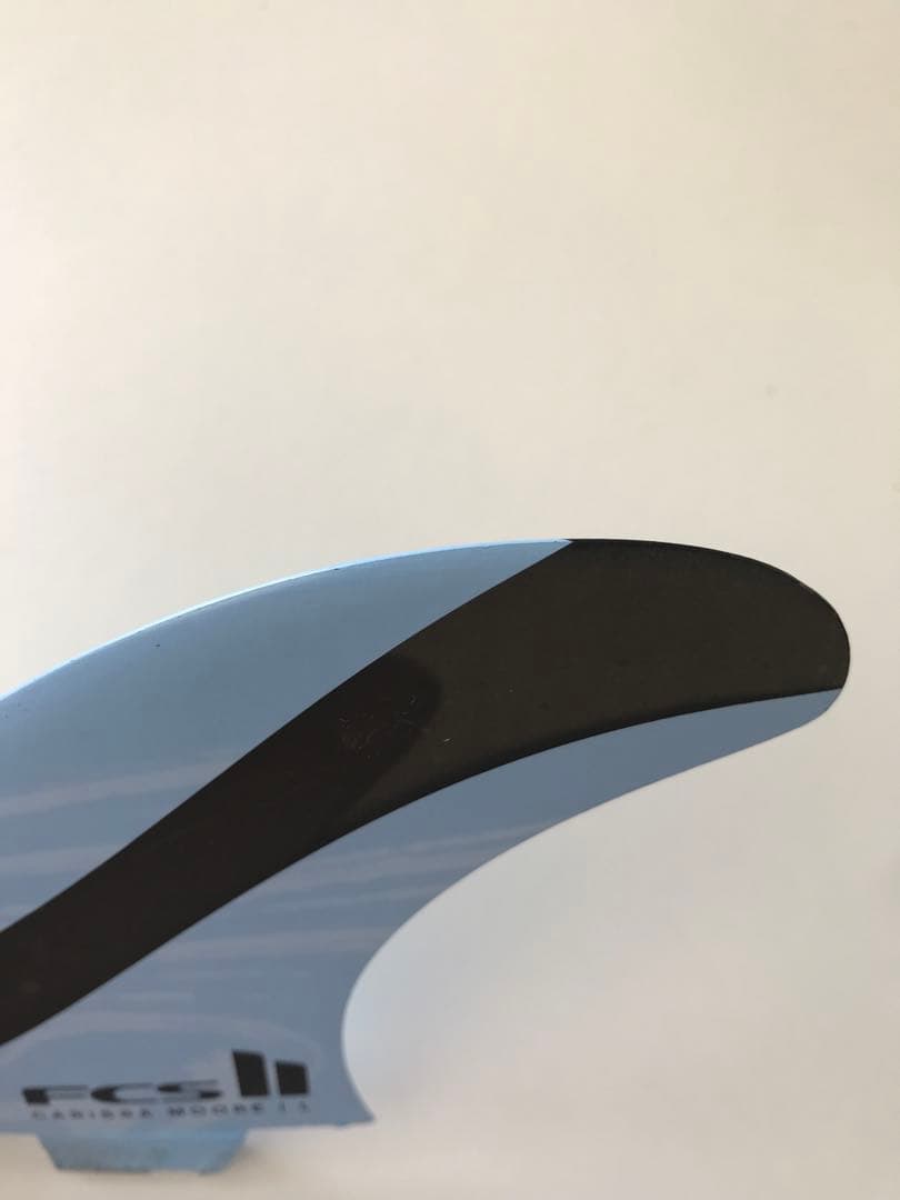 サーフィン フィン L FCS2 カリッサムーア　モデル　ブルー