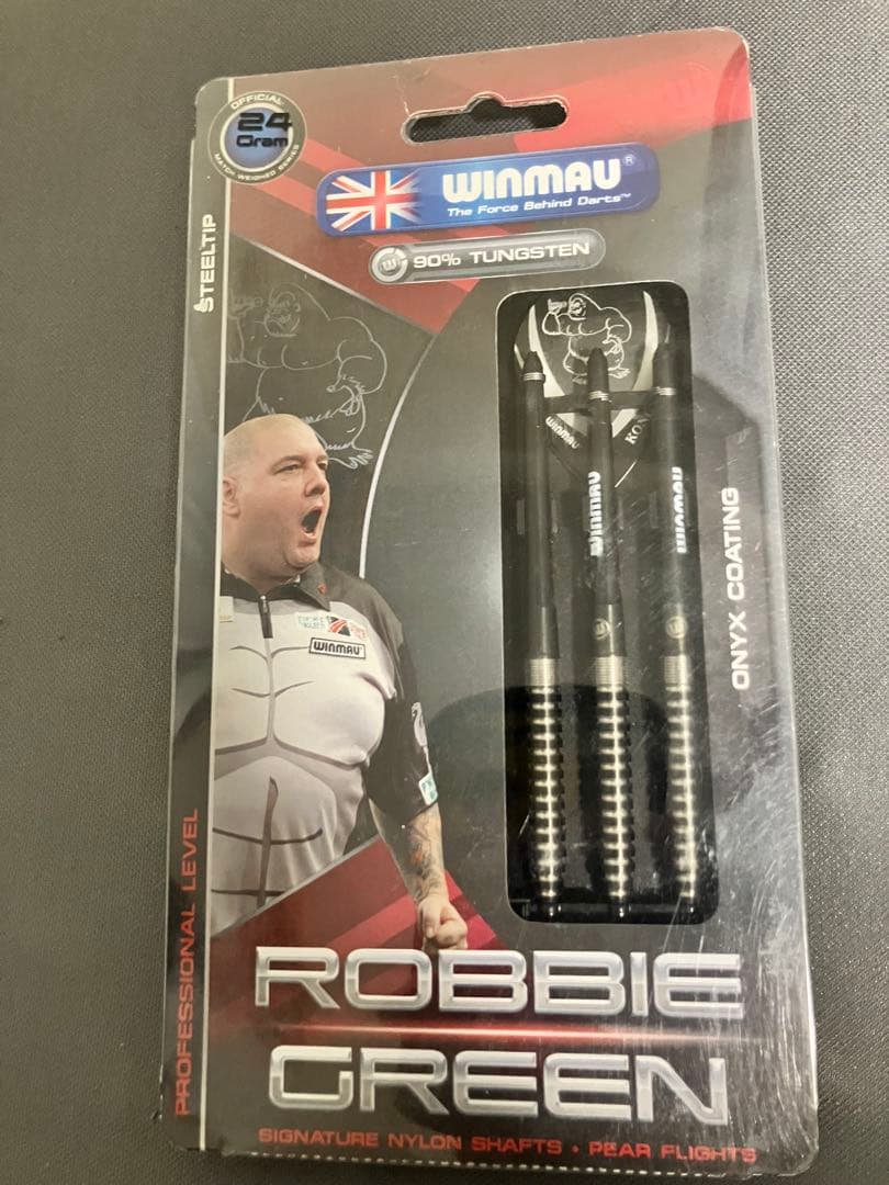 Winmau Robbie Green スティール　24g 廃盤