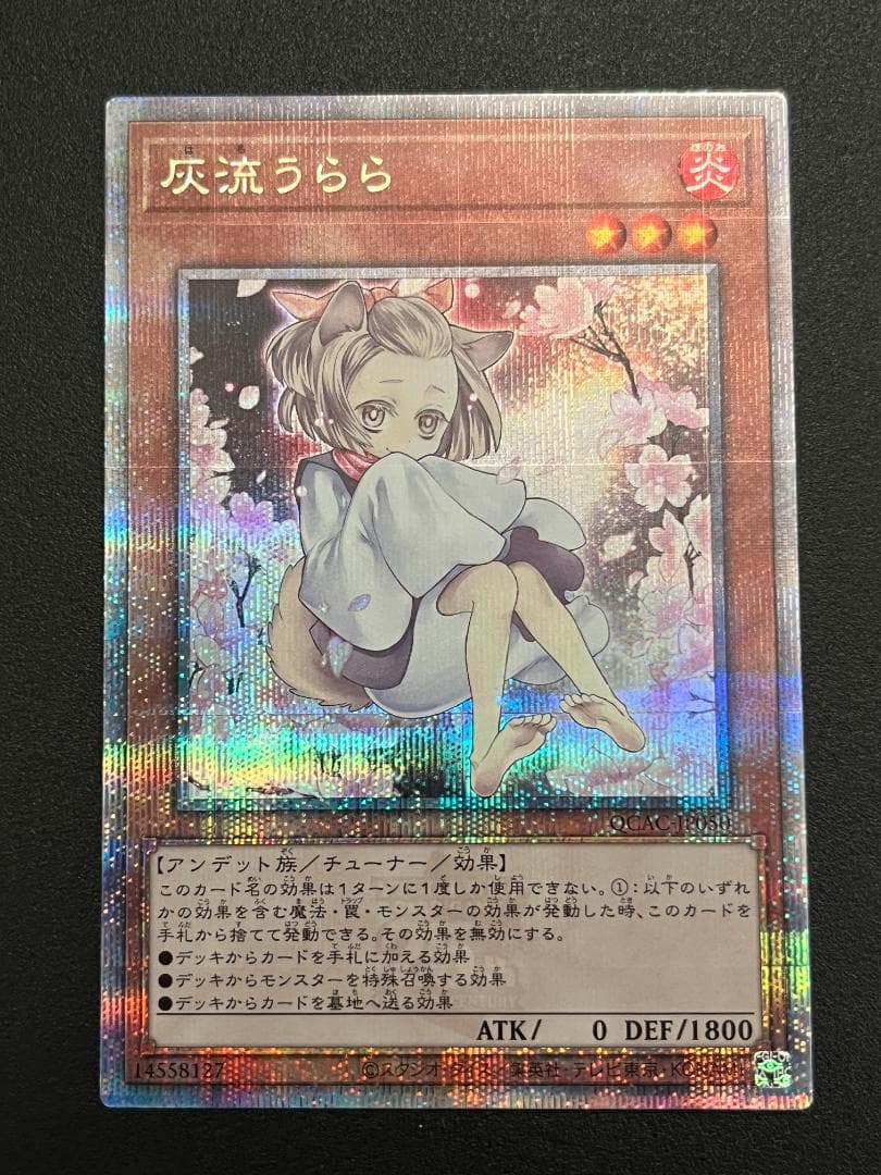 遊戯王 灰流うらら　絵違い　25th　クオシク