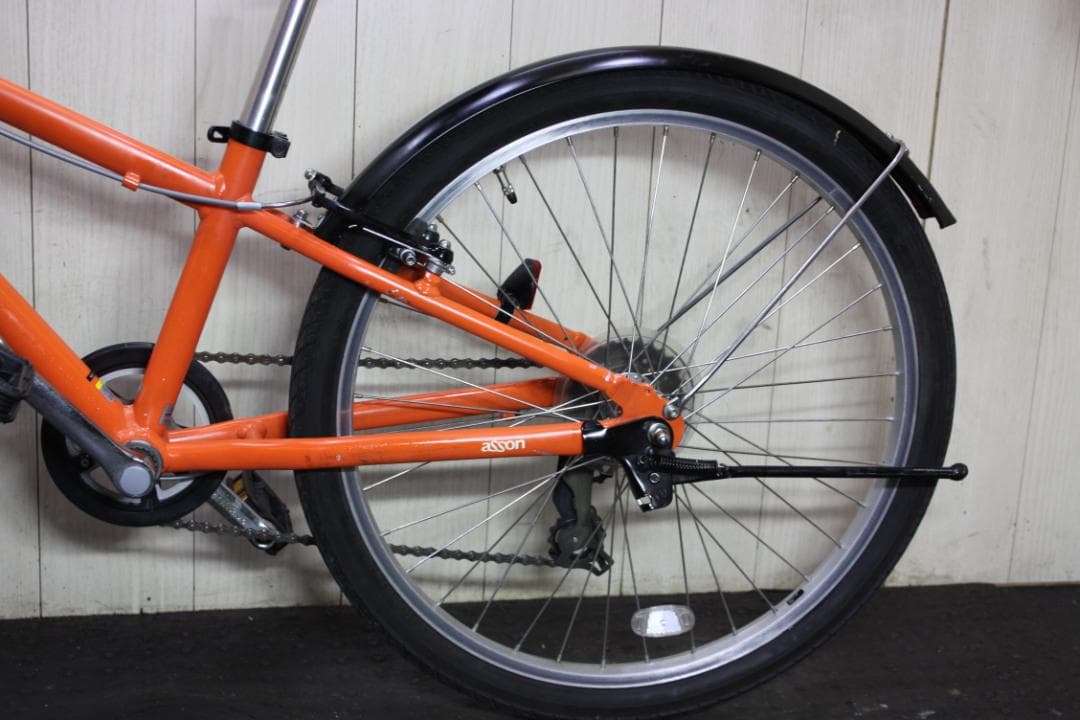 コーダーブルーム asson24 アルミ シマノ6速 24インチ オレンジ