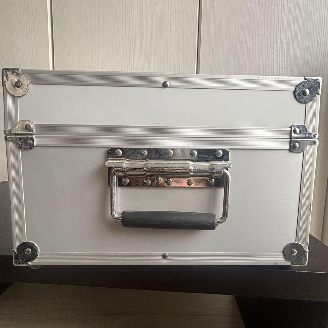 7インチ レコード アルミ ハードケース 鍵付き