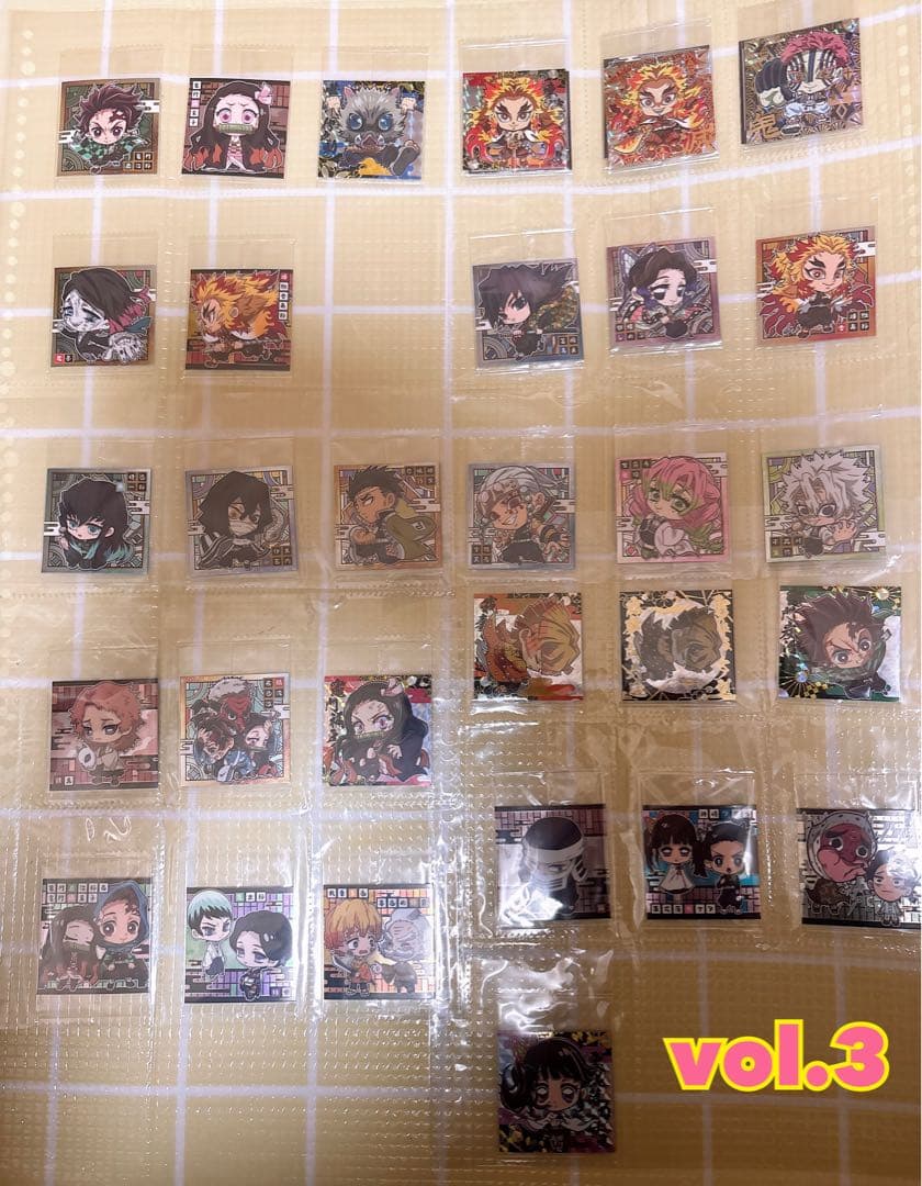 鬼滅の刃 にふぉるめーしょん シールウエハース 1〜9弾 フルコンプ オマケ付き