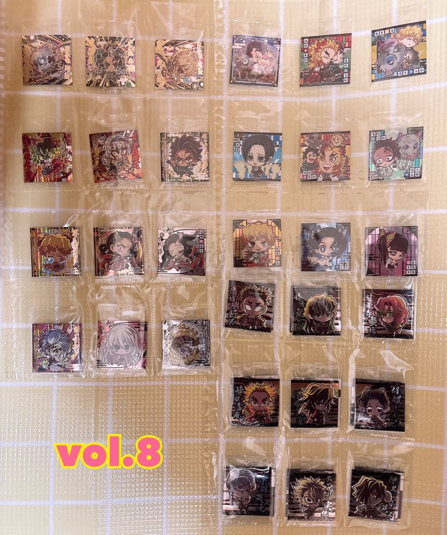 鬼滅の刃 にふぉるめーしょん シールウエハース 1〜9弾 フルコンプ オマケ付き