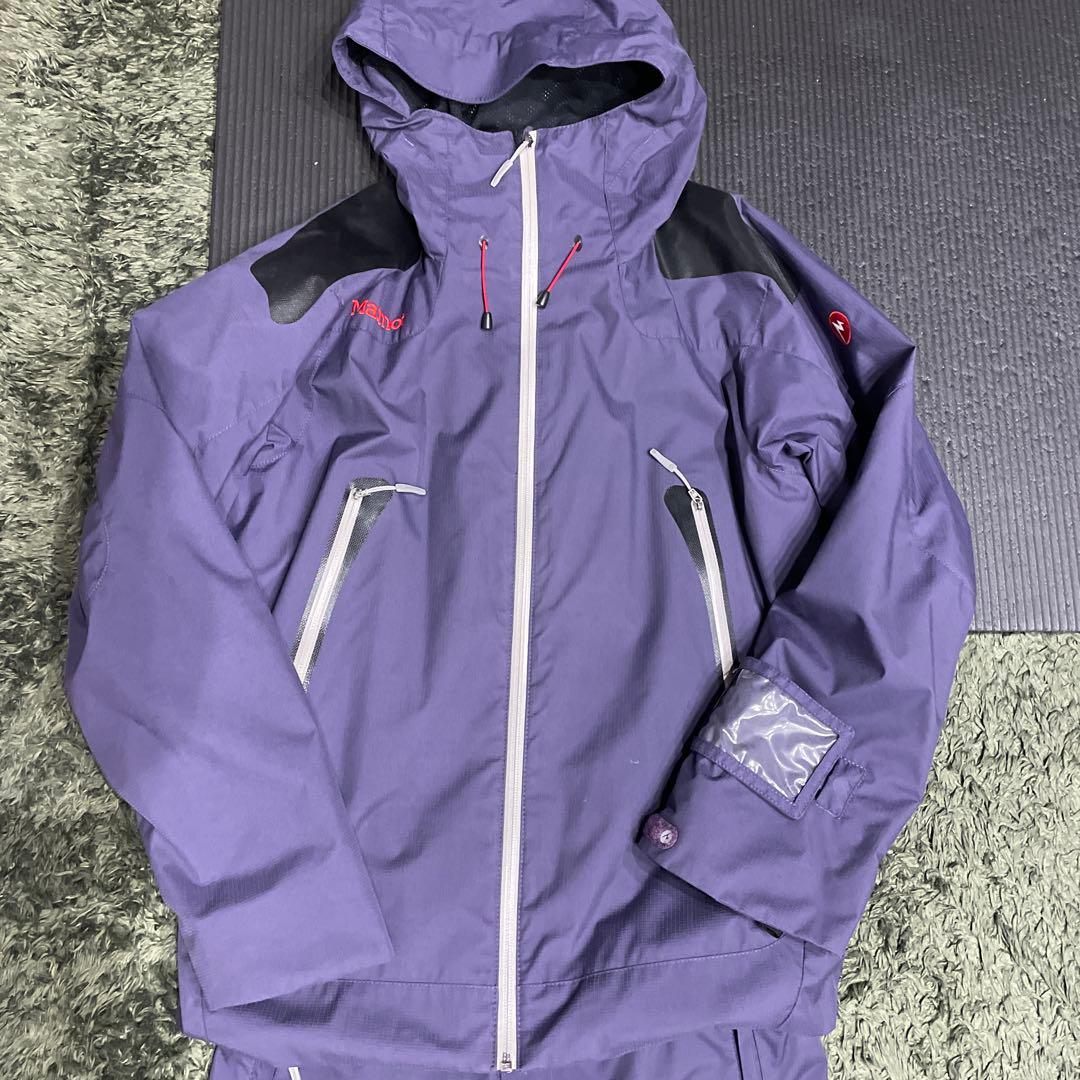 marmotスキースノーボードウェアジュニアレディース上下セットアップ