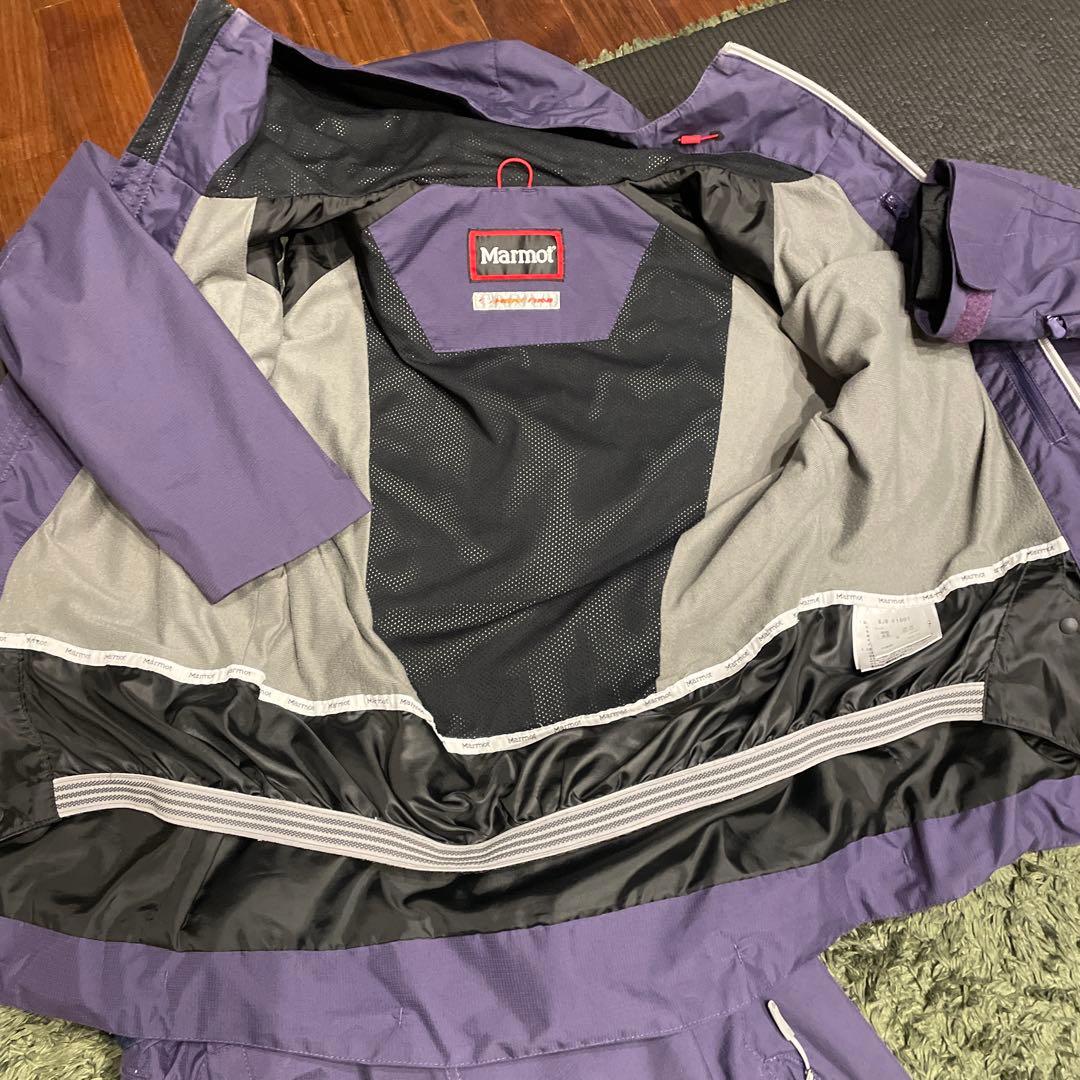 marmotスキースノーボードウェアジュニアレディース上下セットアップ