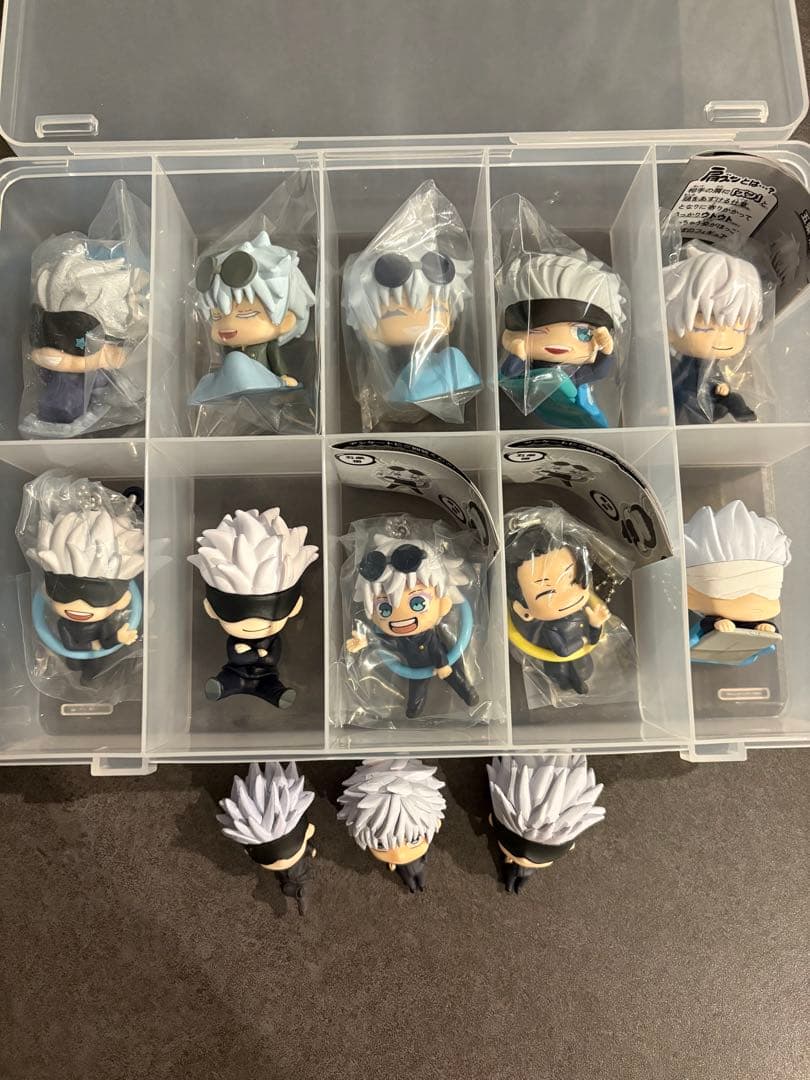 呪術廻戦 五条悟 フィギュア ガチャガチャ キーホルダー まとめ売り セット