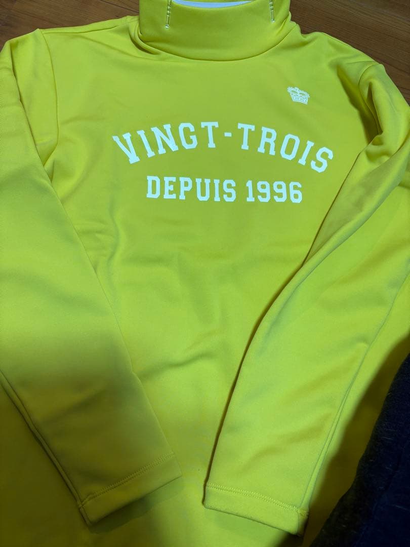 裏起毛　23区ゴルフタートルネック