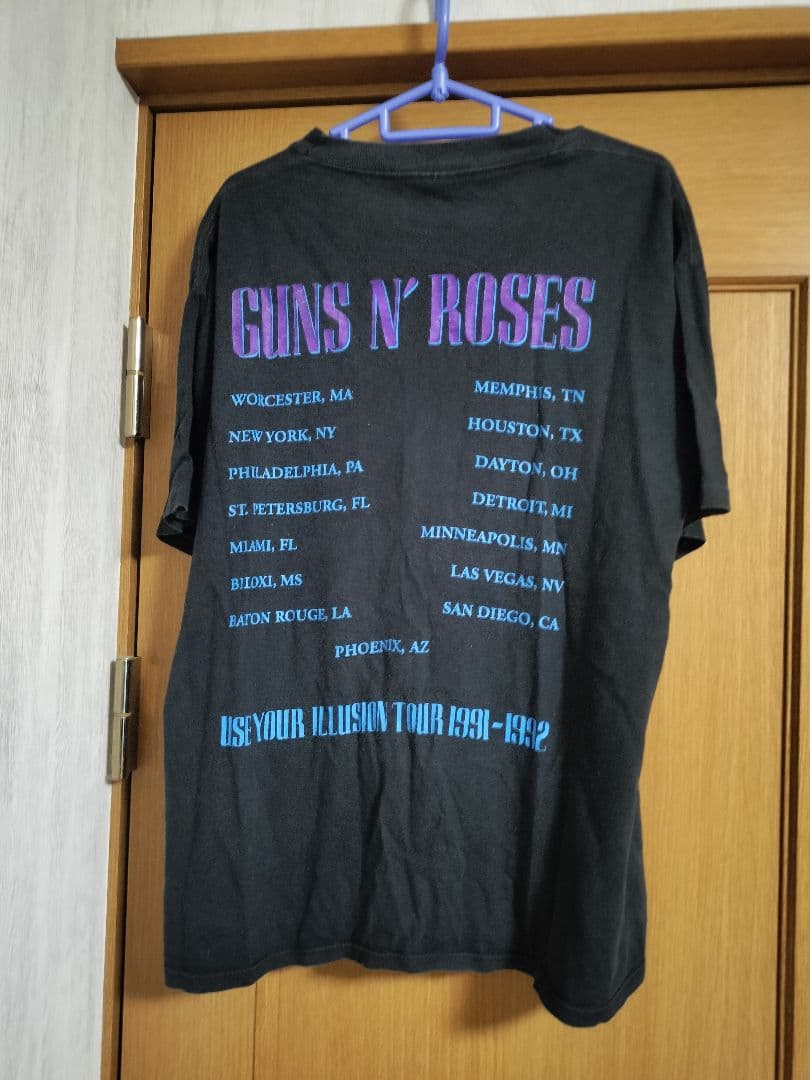 GUNS N' ROSES ガンズアンドローゼズ Tシャツ　Ｌサイズ
