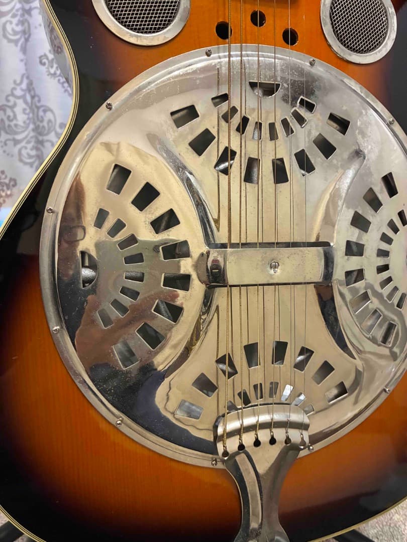 VISION リゾネーターギター　ドブロ　LEVY's高級ケース付き