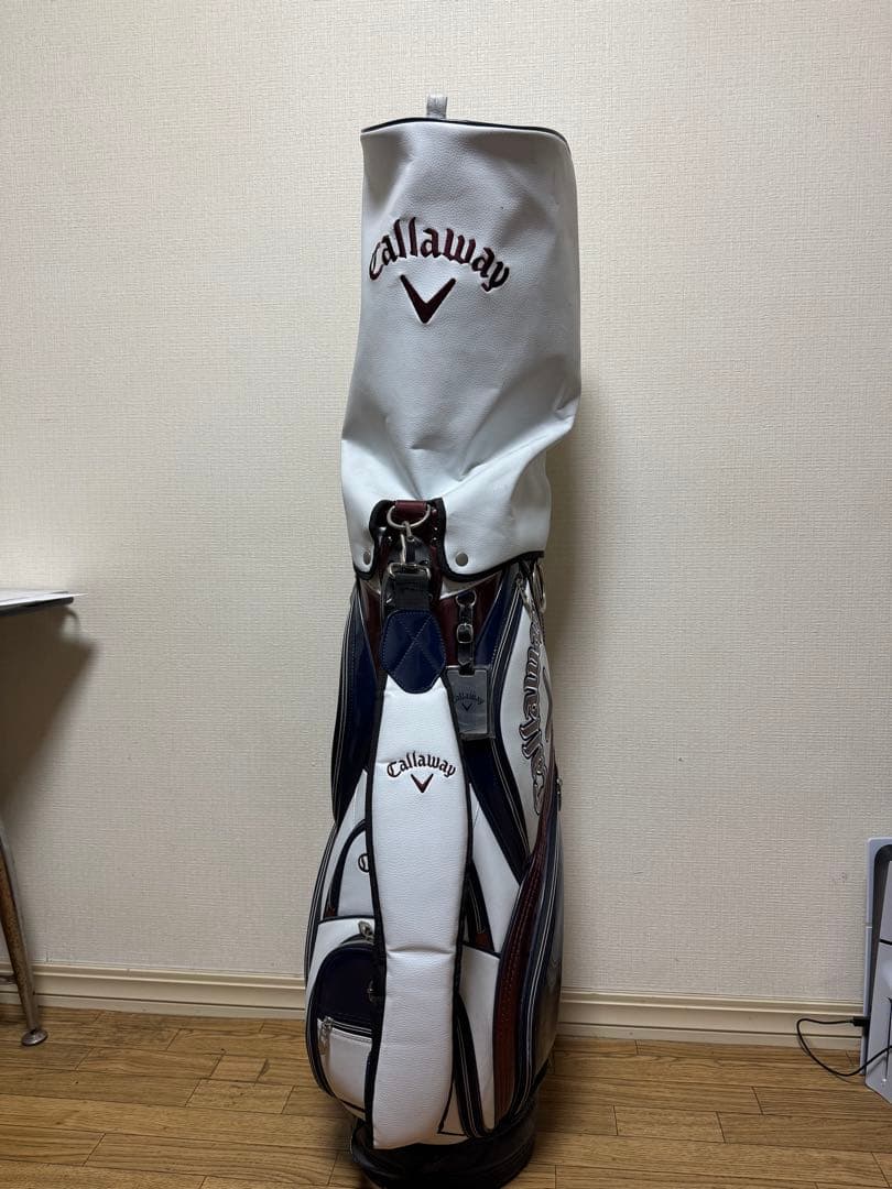 Callaway キャディバッグ ホワイト/ネイビー