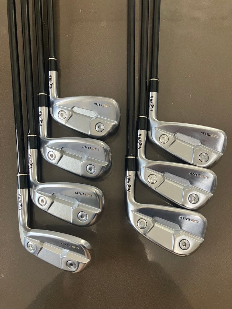 ホンマLB818中空アイアン(#5-11)7本 VIZARD-60(R)