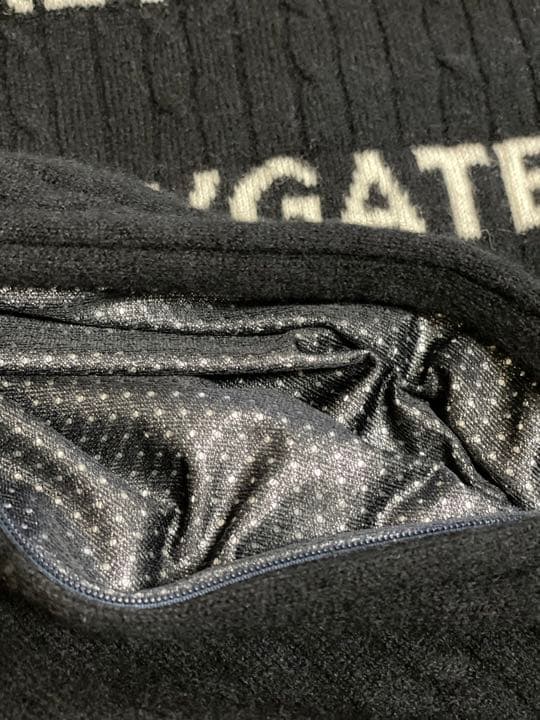 PG♡カシミヤ×DIAPLEXクールネックニットプルオーバー1