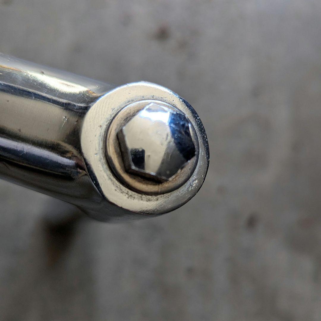 希少 ビンテージ ALPS 可変 スライダー クロームメッキ スレッドステム