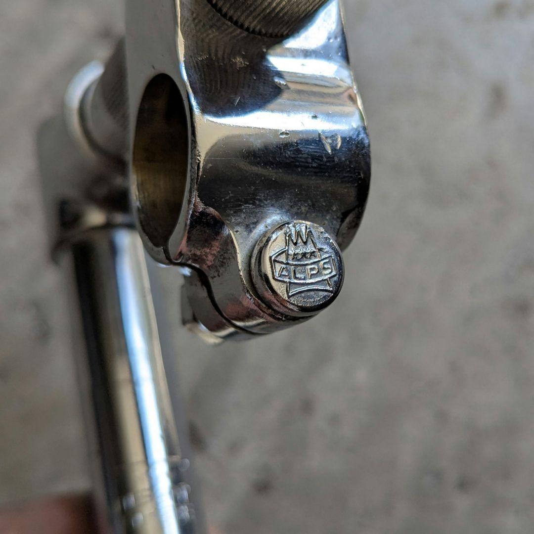 希少 ビンテージ ALPS 可変 スライダー クロームメッキ スレッドステム