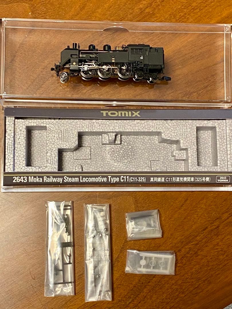 TOMIX Nゲージ 真岡鐵道 C11形 325号機 2643鉄道模型蒸気機関車