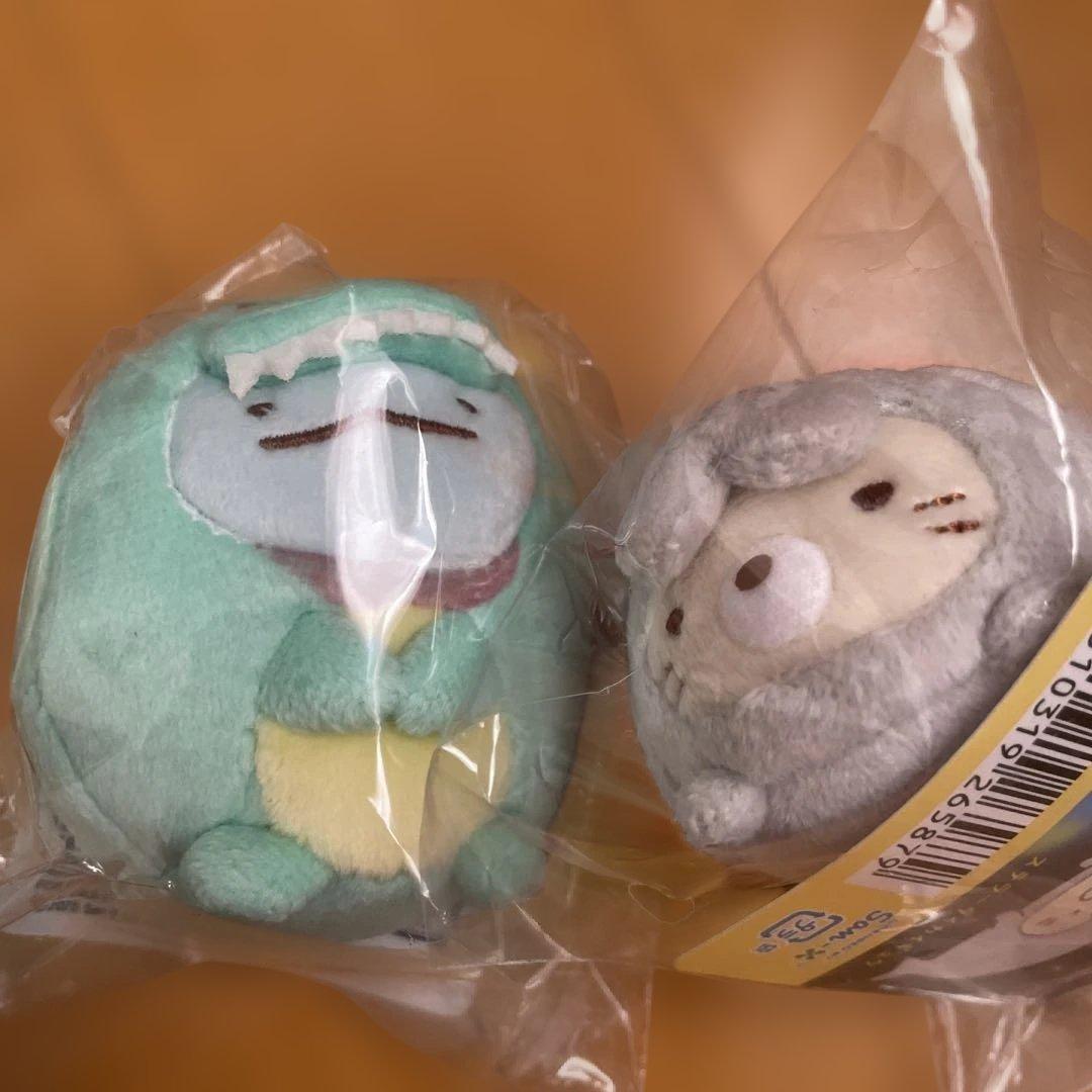 大絶滅展　すみっコぐらし　てのりぬいぐるみ　全8種