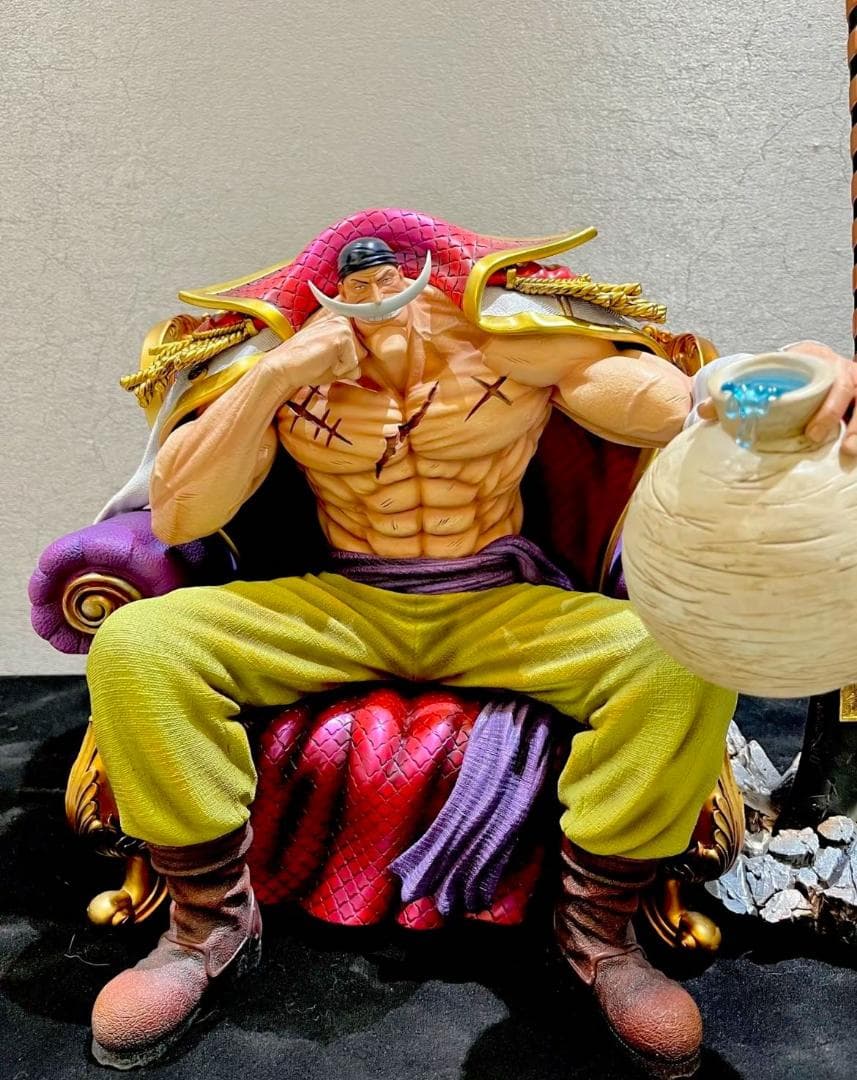 ワンピース Brain-Hole白ひげガレージキットガレキ スタチューフィギュア