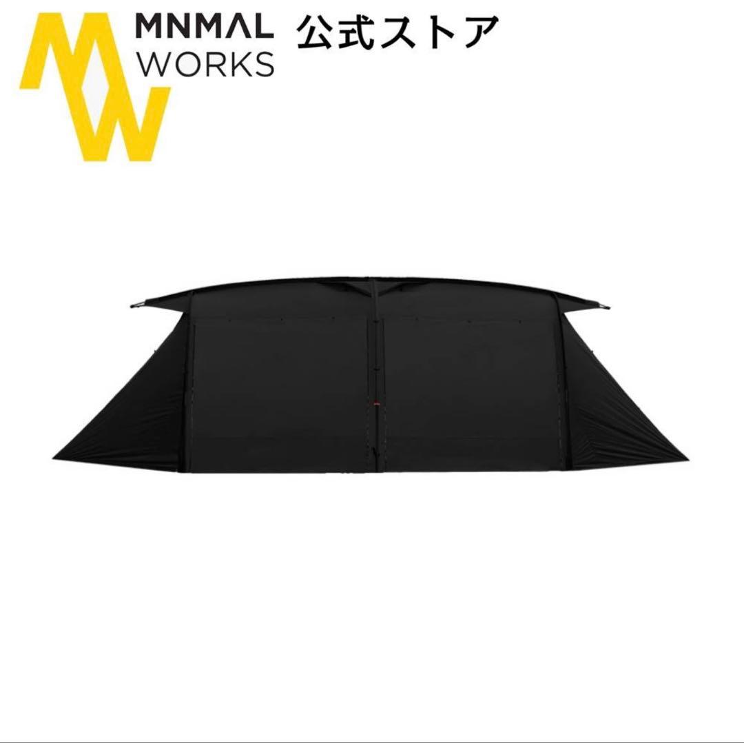ミニマルワークス V HOUSE L BLACK / シェルター テント タープ