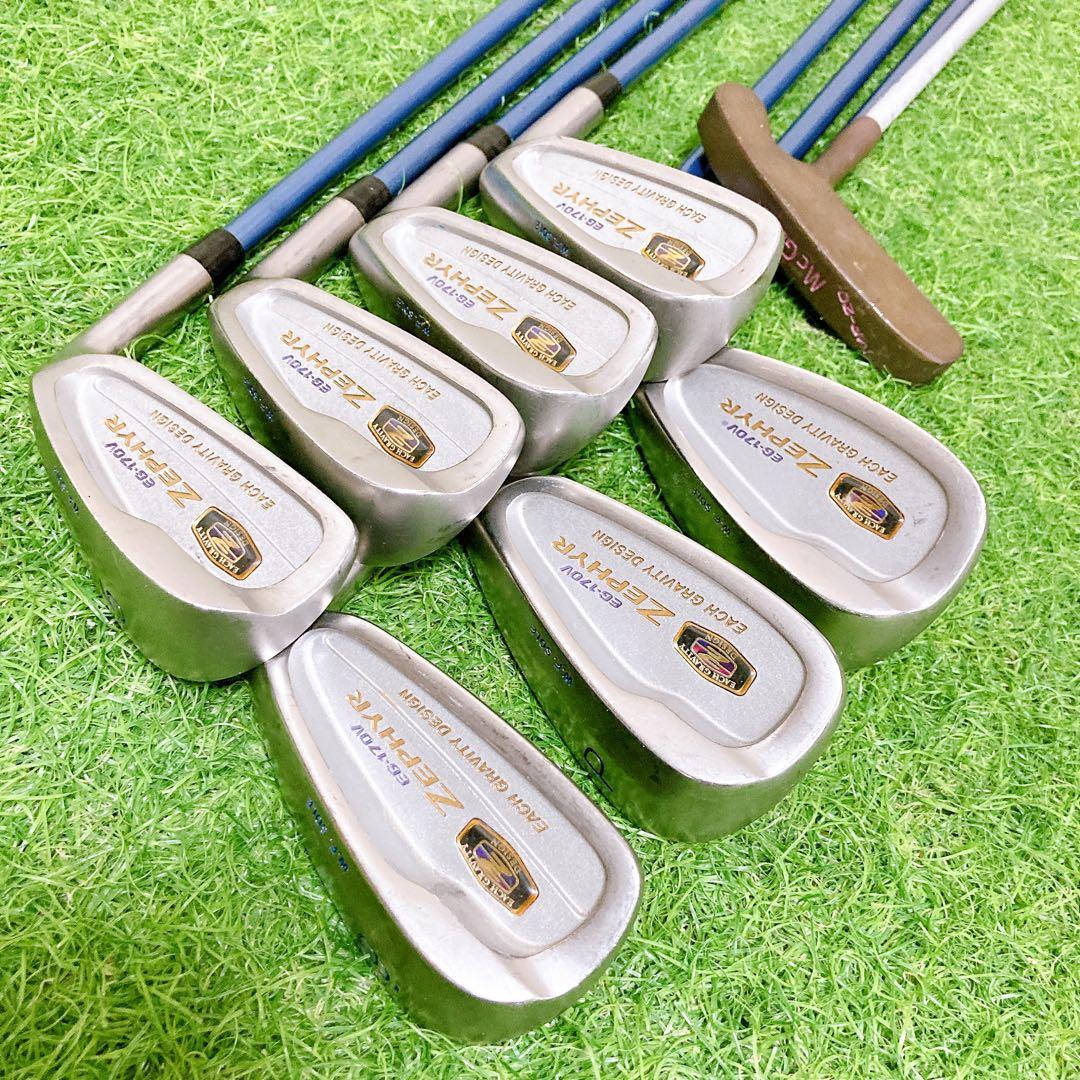 1 ミズノ　初心者オススメ　ゴルフクラブ　レディースセット　右利き