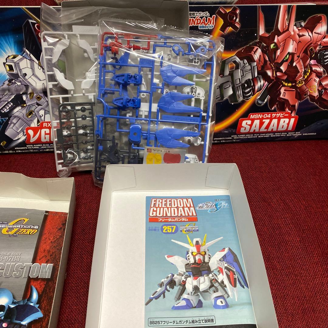 バンダイ　ガンプラ　SDガンダム　BB戦士　ジャンク扱い　まとめて５個セット