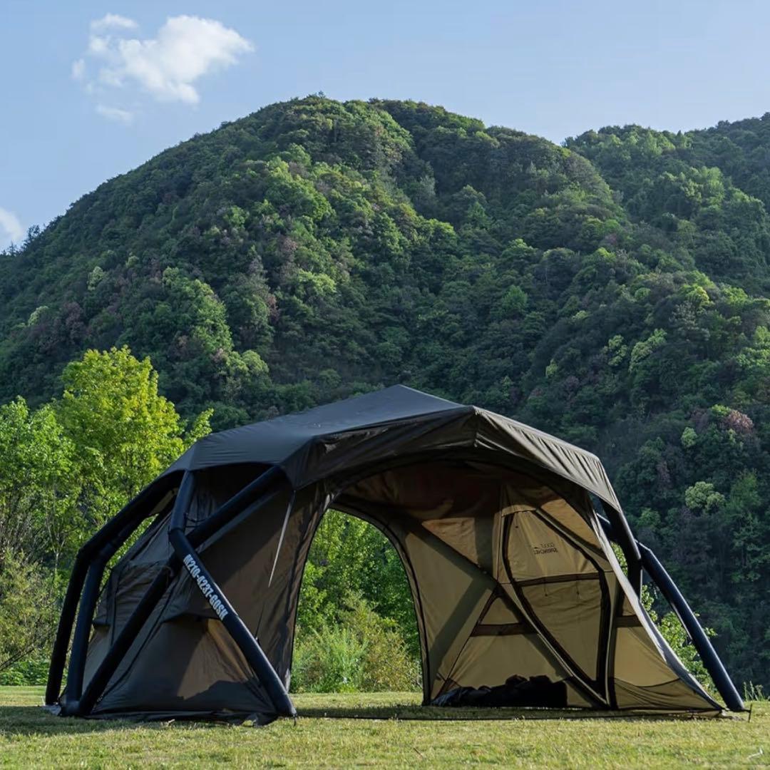 【新品未使用】GOOUTSPRINGHILL　エアドームテント（グリーン）