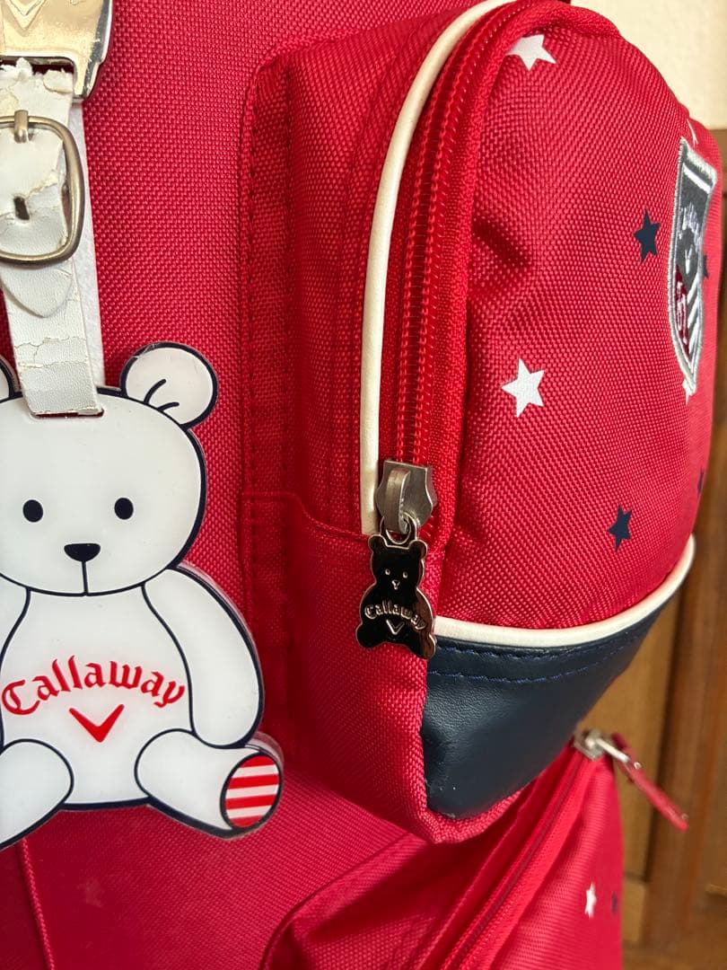 ベアタグ付！Callaway ゴルフバッグ 長期保管品