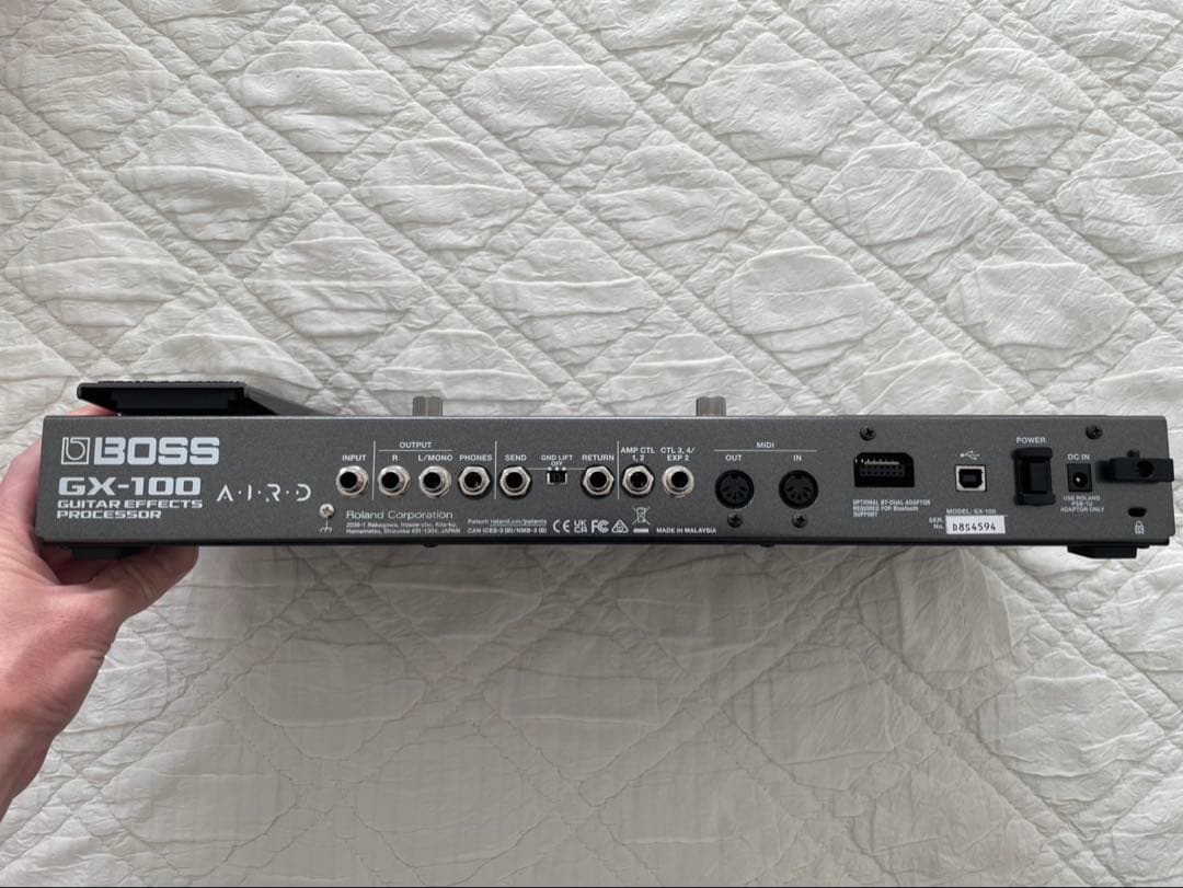 BOSS GX-100 + BT-DUAL セット　ギターマルチエフェクター