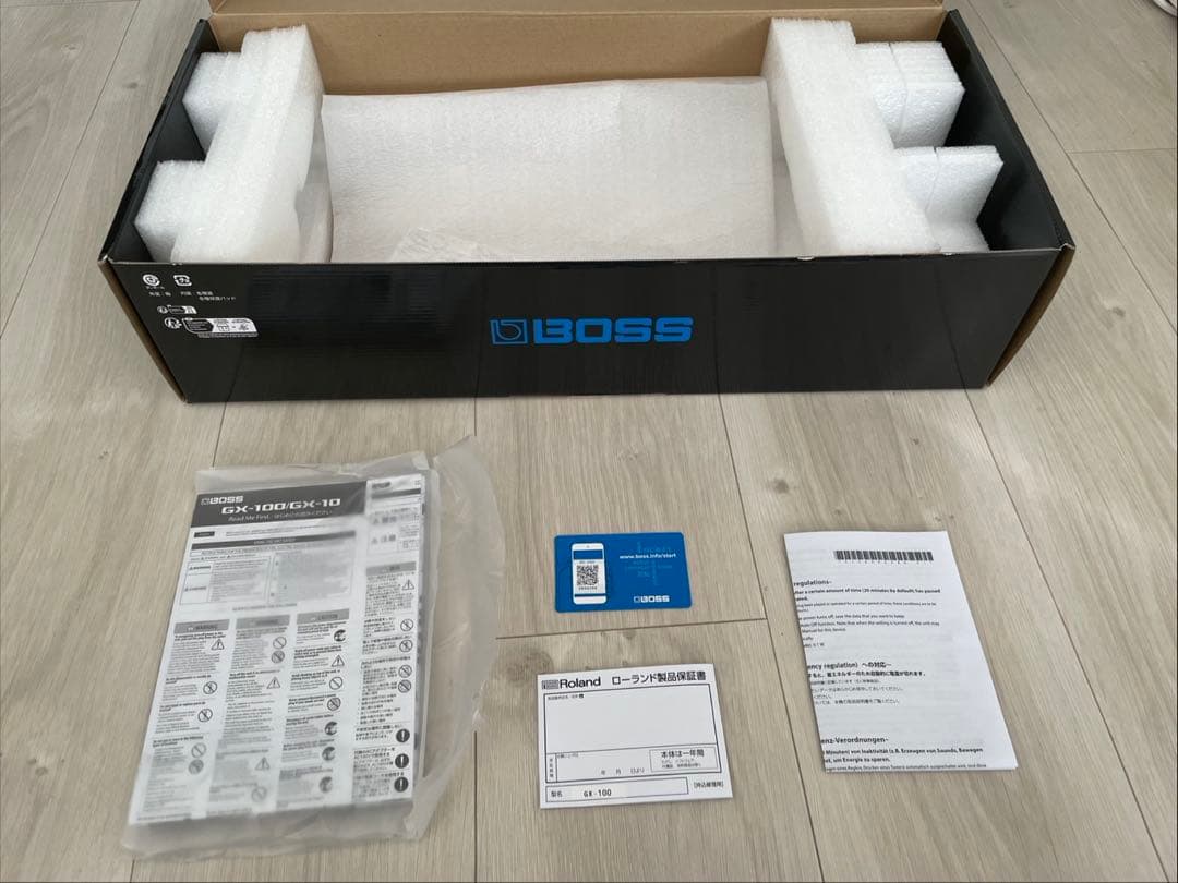 BOSS GX-100 + BT-DUAL セット　ギターマルチエフェクター