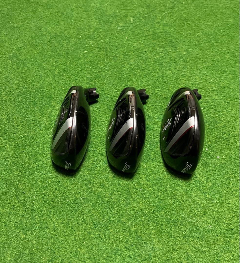 タイトリスト913H 17度/21度/24度 ユーティリティヘッド 3式セット