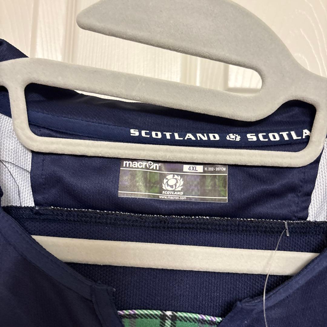 ラグビー　スコットランド代表2019日本ワールドカップユニフォーム　4XL
