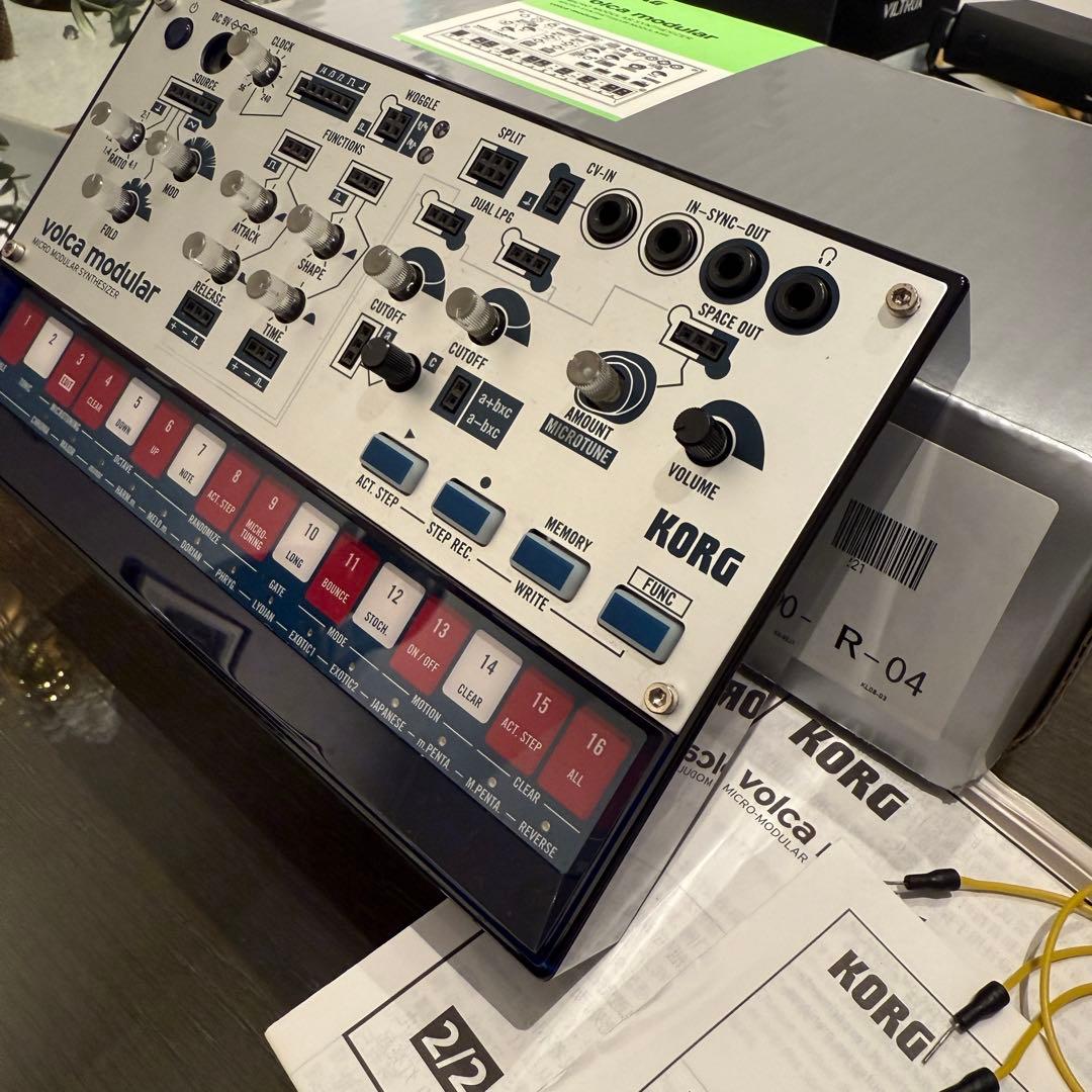 【美品】KORG volca modular モジュラーシンセサイザー