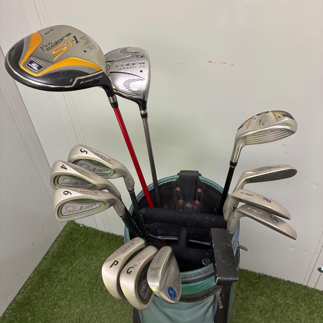 メンズゴルフクラブセット　【cobra】【DUNLOP】【コブラ】★