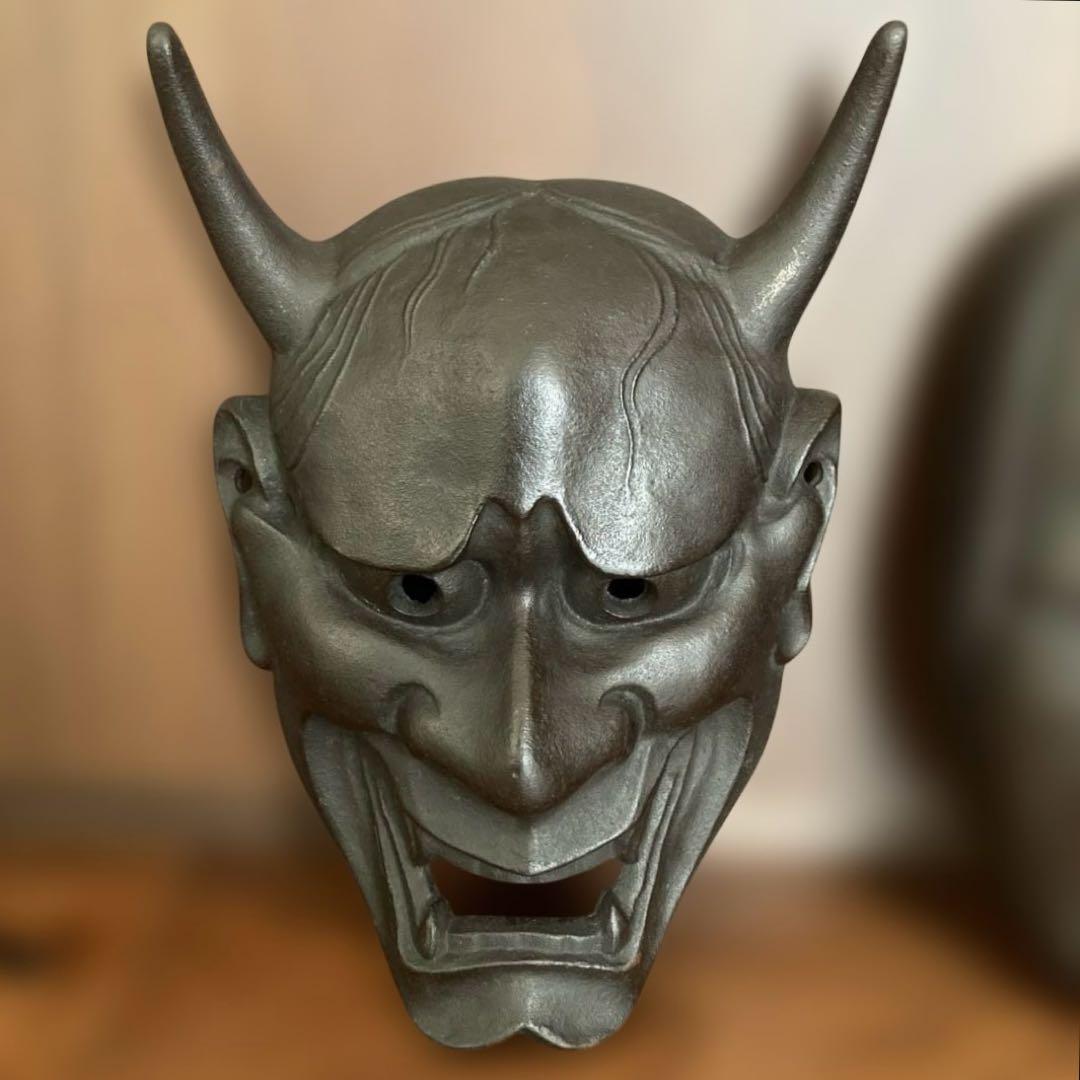 般若 鋳物 お面 セット