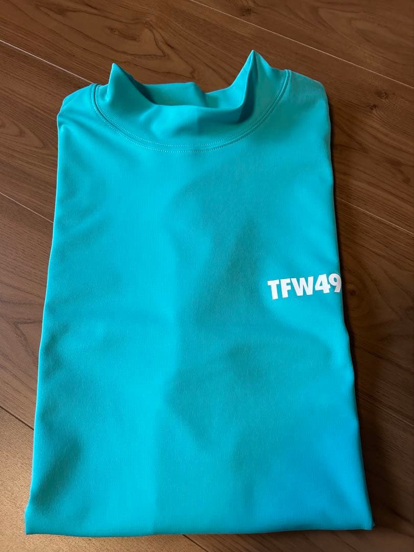 TFW49 モックネック　Tシャツ ミント