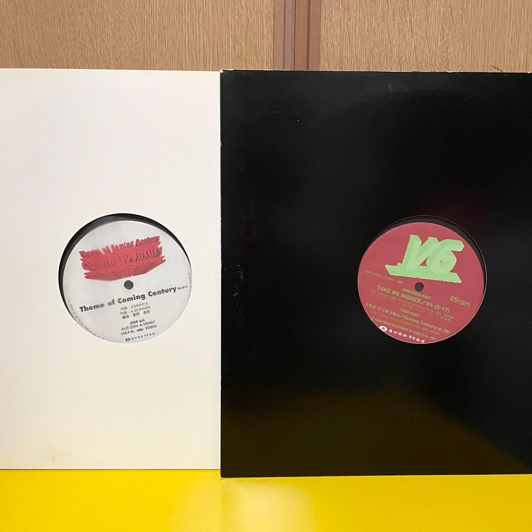 超希少 美盤 他 非売品 プロモ盤 V6 Coming Century レコード