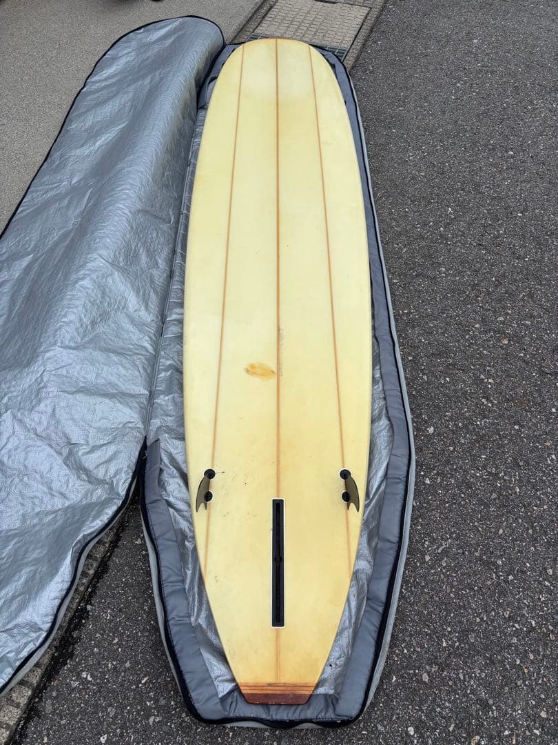 サーフボード ロングボード スリーストリンガーブランド不明